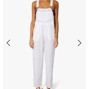 100% linen overall NWT